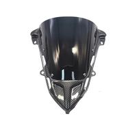 Spoiler Parabrisas Moto para CBR500R para CBR500 R 2019 2020 2021 2022 2023 2024 Motocicleta Deportes Carreras Parabrisas Visera Viser Deflector(Negro)