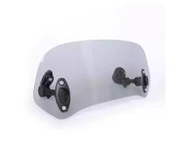 Spoiler Parabrisas Moto para Kymco para Agility 125 para Downtown 2017 Extensión Universal De Parabrisas Motocicleta Alerón Ajustable Deflector Adecuado(Grey,S)
