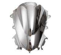 Spoiler Parabrisas Motocicleta Protección contra El Viento Parabrisas Delantero Pare-brise para Yamaha YZF-R15 V3 2017 2018 2019 2020 2021(Silver)