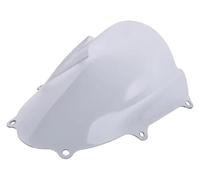 Spoiler Parabrisas para Suz&uki para GSX R1000 2017-2019 Carenado Pare-brise Parabrisas Doble Burbuja Motocicleta(Gray)