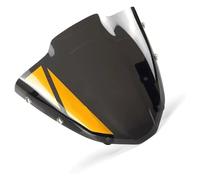 Spoiler Parabrisas Parabrisas De Motocicleta Deflector Aire Y Viento Protección Pantalla Pare-brise para Yamaha MT-07 FZ-07 2021 2022(Silver)