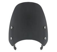 Spoiler Parabrisas Parabrisas Deportivo Motocicleta Carenado De Pantalla Antimoscas para Ducati para Scrambler 400 803 2015 2016 2017 2018 2019 2020(Black)