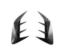 Spoiler Parachoques Para Lexus NX 250 350 350h 2022 2023 Fibra Carbono Negro Estilo Coche Parachoques Trasero Alerón Lateral Cubierta Salida Ventilación Embellecedora Labios Spoiler Delantero(Glossy B