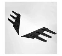 Spoiler Trasero Alerón Trasero Decorativo Exterior para KIA para Forte para Cerato Hatchback 2016-2019 En Negro Brillante Alerón Lateral para Parabrisas Trasero. Alerón Coche(Glossy Black)