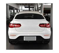Spoiler Trasero Alerón Trasero Plástico ABS Sin Pintar Coloreado para Benz para GLC Coupé C253 GLC260 300 2016-2021 para AMG Alerón Coche(Blanco)