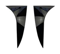 Spoiler Trasero Coche para Ford para Focus Hatchback 2015-2018 Alerón Lateral Ventana Trasera ABS Negro Brillante Alerón Lateral Trasero Canard Splitter Piezas Exteriores Alerón Trasero Coche