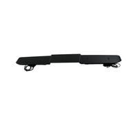 Spoiler Trasero para Jeep para Gladiator JT 2020 En Adelante Luz LED Trasera Alerón Superior Borde Maletero Moldura Puerta Trasera Cubierta ABS Negra Mate Alerón Coche