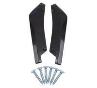 Spoiler Wing 1 Par De Alerones De Fibra Carbono para Faldón Lateral Extensión De Parachoques Delantero Trasero Difusor De Alerón Protector contra Arañazos(Fibra de Carbon)