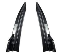 Spoiler Wing 2 Alerones para Parachoques Trasero Divisores Ventilación Laterales ABS Fibra Carbono Color Negro Brillante para G20 G28 M para Sport 320i 325i 330i(Aspecto de Fibra de Carbono.)