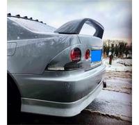 Spoiler Wing Alerón De Plástico ABS Sin Pintar para Lexus Altezza IS200 IS300 1998 1999 2000 2001 2002 2003 2004 2005 con Luces(Blanco)
