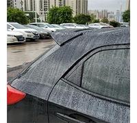 Spoiler Wing Alerón Deportivo para Mazda 2 De Plástico ABS con Apariencia De Fibra De Carbono para Maletero Trasero Kit De Accesorios para Carrocería De Coche(Unpainted)