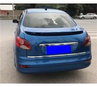 Spoiler Wing Alerón Trasero De ABS para Peugeot 308 408 508 301 207 2007 2008 2009 2010 2011 2012-2016 2017 2018 Color Imprimación(Negro)