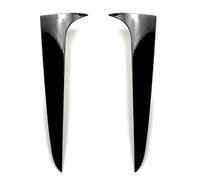 Spoiler Wing Alerones Laterales para X3 F25 (2011 2012 2013 2014 2015 2016 2017) ABS Color Negro Brillante