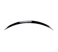 Spoiler Wing Alerones Traseros 2 Puertas Fibra Carbono ABS Negro Brillante para Benz Clase C W205 C205 C63 Coupe C200 C300 2015 2016 2017 2018 2019 2020 2021(Glossy Black)