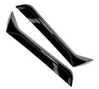 Spoiler Wing Difusor Lateral para Ventana Trasera Coche Alerón Canard ABS para VW para T-ROC SUV A11 MK1 R Line TSI TDI 2017 2018 2019 2020 2021 2022 2023(Gloss Black)