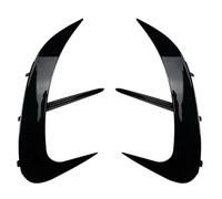 Spoiler Wing para Benz W206 Sedán C200 C260 C300 2022 AMG Parachoques Trasero Divisor Alerón Alerones Laterales Fibra Carbono Negro Brillante(Gloss Black)