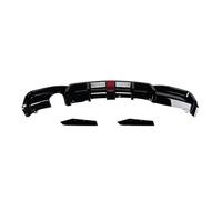 Spoiler Wing para Serie 3 F30 MT MP 2013 2014 2015 2016 2017 2018 2019 Luz Freno Trasera Parachoques Difusor Labios Alerón Kit Carrocería ABS Negro Brillante(A Style Set)