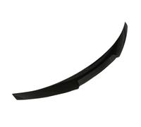 Spoilers Traseros Coche para A4 B8 S4 RS4 Sedán 2009-2012 Kit De Extensión De Alerón Trasero Moldura De Borde De Maletero Trasero Spoiler Trasero Maletero(Negro Brillante)