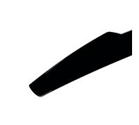 Spoilers Traseros Coche Para Alfa Para Romeo | Kits carrocería labio divisor puerta trasera media, cola superior de ventana(Glossy Black)