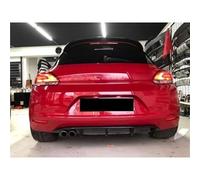 Spoilers Traseros Coche para VW para Scirocco Difusor De Labio De Parachoques Trasero, Alerón, Faldones Laterales, Kit De Carrocería, Deflector, Protector(Model 3 For 2008-2013)
