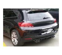 Spoilers Traseros Coche para VW para Scirocco Difusor De Labio De Parachoques Trasero, Alerón, Faldones Laterales, Kit De Carrocería, Deflector, Protector(Model 2 For 2008-2013)