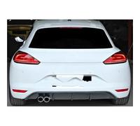 Spoilers Traseros Coche para VW para Scirocco Difusor De Labio De Parachoques Trasero, Alerón, Faldones Laterales, Kit De Carrocería, Deflector, Protector(Model 1 For 2014-2017 Facelift)