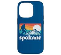 Spokane Washington Bigfoot Mountains Carcasa para iPhone 14 Pro