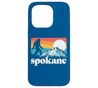 Spokane Washington Bigfoot Mountains Carcasa para iPhone 15 Pro