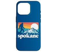 Spokane Washington Bigfoot Mountains Carcasa para iPhone 16 Pro