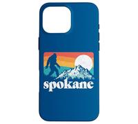 Spokane Washington Bigfoot Mountains Carcasa para iPhone 16 Pro MAX