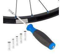 Spoke Nipple Driver - Internal Nipple Insertion Tool for Bicycle Wheel Assembly, Speeds Up Spoke Installation on Road and Mountain Bikes, Bike Repair Tool for Cyclists and Mechanics, 8 Inches