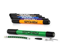 SPOKEY Bomba Universal Pampero 12, Incluye 2 Agujas de Metal, 1 Punta de plástico y 1 Manguera Flexible, Adecuada para Camping y para inflar rápidamente fútbol, Baloncesto, Balonmano