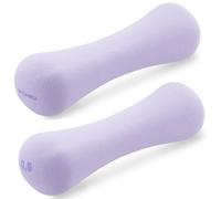 Spokey Bone - Juego de mancuernas cortas de 2 piezas con revestimiento de neopreno, diferentes niveles de peso de 0,5 kg, 1 kg, 2 kg, mancuernas de fitness con núcleo de hierro fundido (0,5