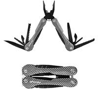 Spokey CARBON SX - Alicates multiherramientas con 14 herramientas, medidas 9,6 x 3,0 x 2,1 cm, peso 148 g, acero inoxidable 420 y aluminio