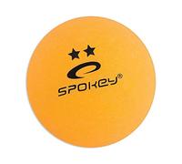 Spokey Experto 6 Piezas Pelotas de Tenis de Mesa Conjunto de 2 Estrellas, Unisex, 81875, Naranja, Talla única