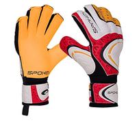 Spokey Guantes de Portero Unisex Grasp, Rojo, Talla única