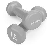 Spokey Shape IV Juego de Mancuernas, de 2 Piezas, con Revestimiento de Vinilo | Mancuernas de Fitness, Varios incrementos de Peso de 0,5 a 2 kg | con