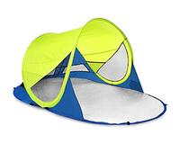 SPOKEY Stratus - Refugio de Playa (195 x 100 x 85 cm, 100% poliéster con protección UV40, varillaje de Fibra de Vidrio, autoensamblable Mediante la función desplegable, w