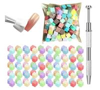 Spongas De Uñas - 100pcs Herramientas De Arte De Uñas Profesionales | Cepillo De Esponja | Cepillos De Uñass De Agarre Adecuados Para El Diseño De Las Uñaas De Gradiente, Los Efectos De, La