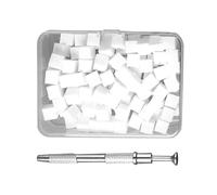 Spongas De Uñas -100pcs Triangle Shape Sponges De Arte De Uñas | Cosméticas | Cuña De Esponja De Maquillaje | Herramientas De Mezcla De Precisión Para Polaco Naiil, Efectos, Base Y Aplicac