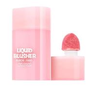 Sponge Blush, Liquid Blush Beauty Wands, Natural Buildable and Blendable Shade, Blusher Wand with Soft Sponge Head Makeup for Lips and Eyes, Pink, 1 Piece