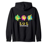 Sponge Bob - Levantar la mano LOL Sudadera con Capucha