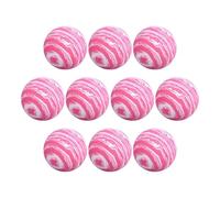 Sponge Golf Ball, Esponja Golf Balls Interior,Bolas de entrenamiento 10x Stripe - Ayuda de entrenamiento, juegos familiares, equipo deportivo para el prage para extender la piscina al aire libre