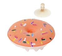 Sponge Scrubber Suction Cup, Soft Absorbing Cleaning Pad, 2.75x1.57x3.33 inches Versatile Cute Design, Ideal for Kitchen Bathroom and Gifting to Friends or Families