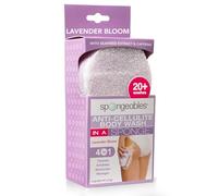 Spongeables Anti Cellulite Body Wash in a 20+ Wash Sponge, Lavender, 1 Count