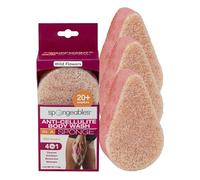 Spongeables Anti-Cellulite Body Wash in a Sponge, Wild Flowers, Spa Cellulite Massager, Moisturizer and Exfoliator for the Body, 20+ Washes, Pack of 3