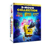 SPONGEBOB 3-MOVIE COLLECTION (Blu-ray) Tom Kenny Clancy Brown (Importación USA)