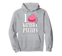 Spongebob I Heart Krabby Patties Plankton Valentine's Day Sudadera con Capucha