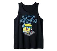 Spongebob Let's Party DJ Camiseta sin Mangas