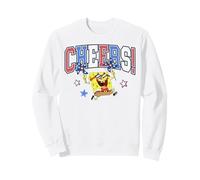 Spongebob Squarepants 4th of July Cheers! Red White & Blue Sudadera